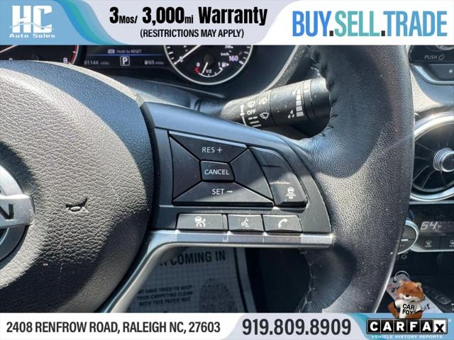 2021 Nissan Sentra SV Xtronic CVT
