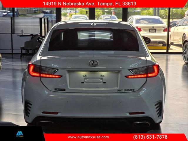 2016 Lexus RC 200t 200t