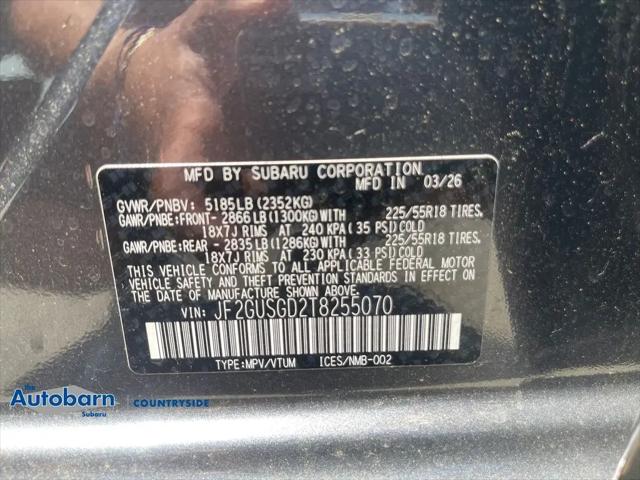 2026 Subaru Crosstrek Sport