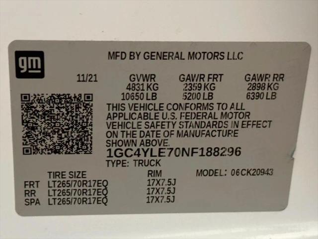 2022 Chevrolet Silverado 2500HD 4WD Crew Cab Long Bed WT