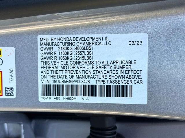 2023 Acura TLX Technology Package
