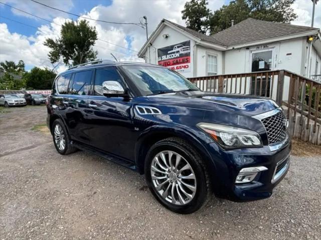 2016 INFINITI QX80 Base for sale in Houston, TX