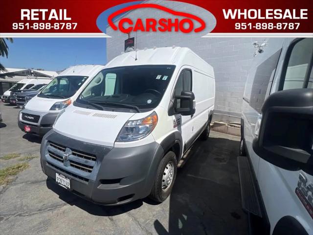 2018 Ram ProMaster Cargo Van High Roof 136 WB for sale in Corona, CA