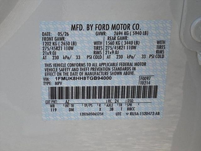 2026 Ford Explorer Platinum