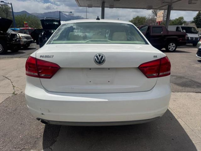 2013 Volkswagen Passat 2.5L SE