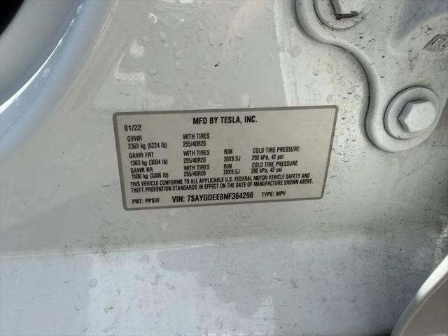 2022 Tesla Model Y Long Range Dual Motor All-Wheel Drive
