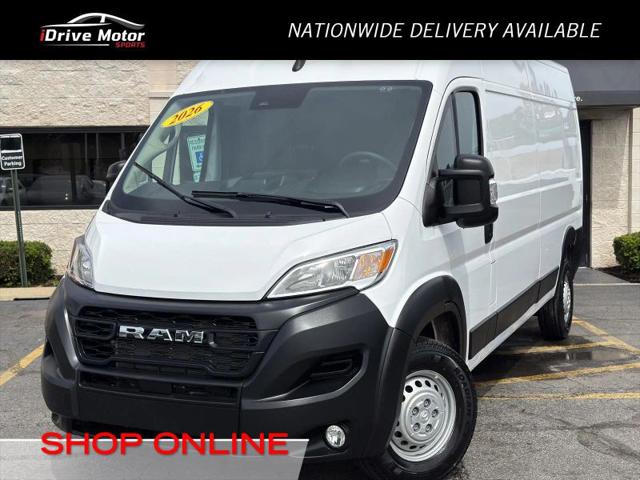 2026 Ram ProMaster 2500 Cargo Van Tradesman High Roof 159" WB w/Pass Seat for sale in Berwyn, IL