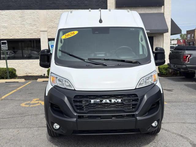 2026 Ram ProMaster 2500 Cargo Van Tradesman High Roof 159" WB w/Pass Seat