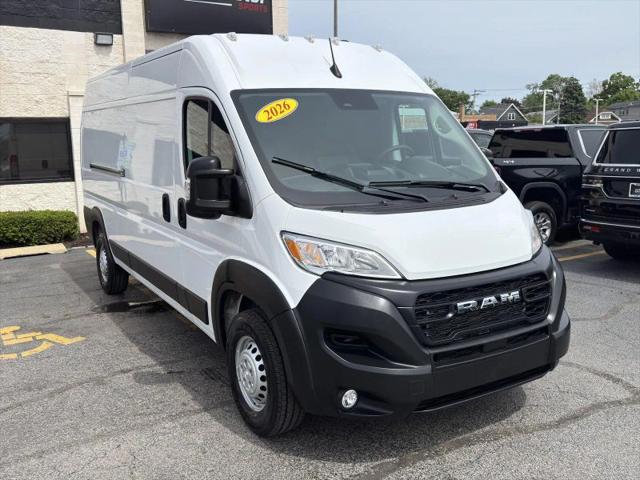 2026 Ram ProMaster 2500 Cargo Van Tradesman High Roof 159" WB w/Pass Seat