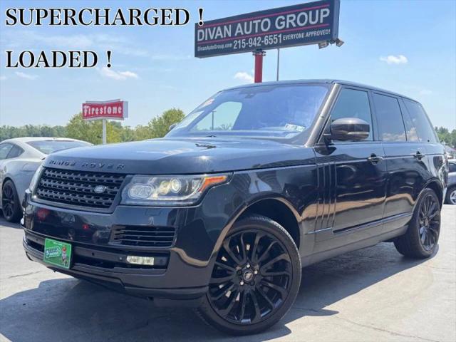 2015 Land Rover Range Rover 5.0L V8 Supercharged for sale in Feasterville Trevose, PA
