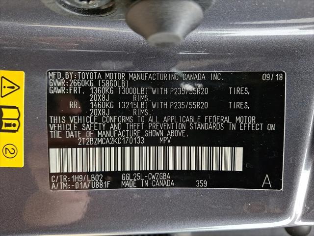 2019 Lexus RX 350 RX 350