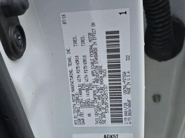 2016 Toyota Tundra TRD Pro 5.7L V8