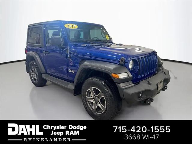 2018 Jeep Wrangler Sport S 4x4 for sale in Rhinelander, WI