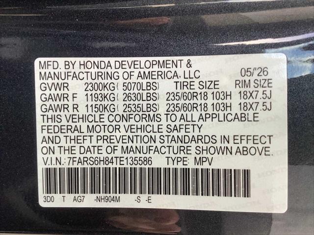 2026 Honda CR-V Hybrid AWD Sport-L