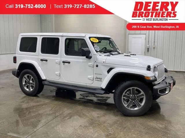 2021 Jeep Wrangler Sahara 4x4 for sale in West Burlington, IA