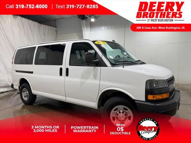 2023 Chevrolet Express Passenger RWD 3500 Regular Wheelbase LS for sale in West Burlington, IA