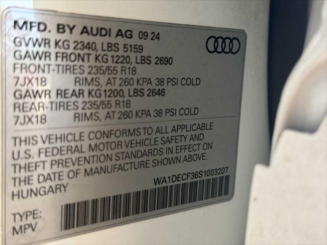 2025 Audi Q3 Premium 45 TFSI S line quattro Tiptronic