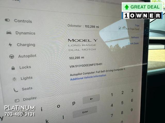 2021 Tesla Model Y Long Range Dual Motor All-Wheel Drive