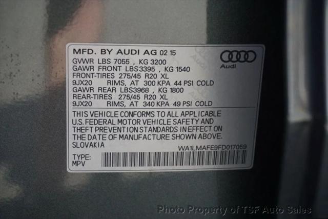 2015 Audi Q7 3.0 TDI Premium