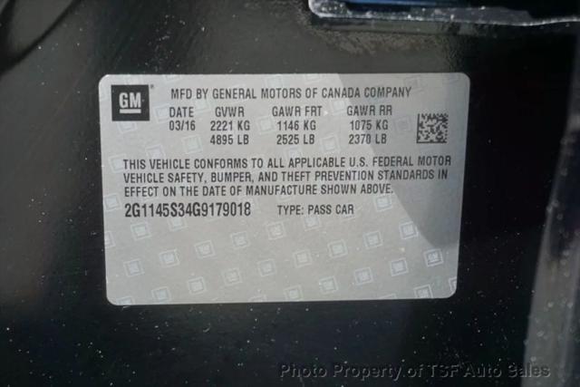2016 Chevrolet Impala 2LZ