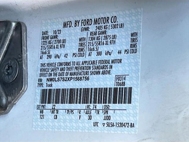 2023 Ford Transit Connect XL Cargo Van