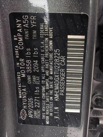 2026 Hyundai Elantra SEL Sport
