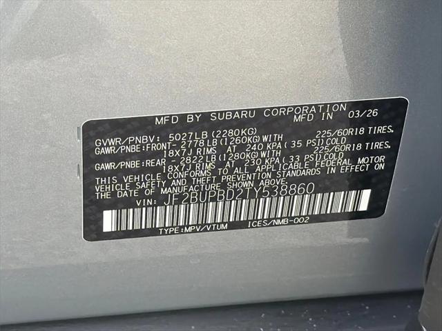 2026 Subaru Outback Premium