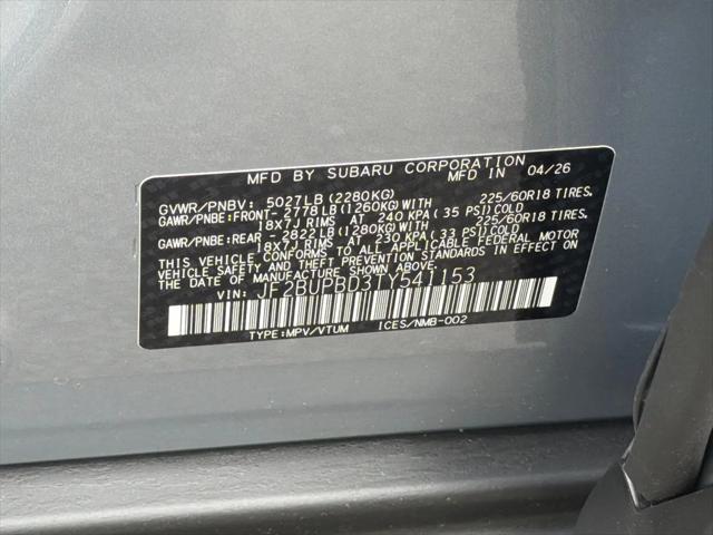 2026 Subaru Outback Premium