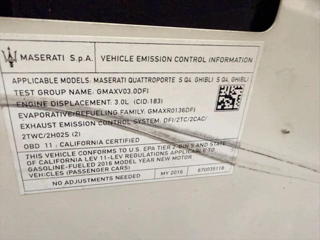 2016 Maserati Ghibli Base