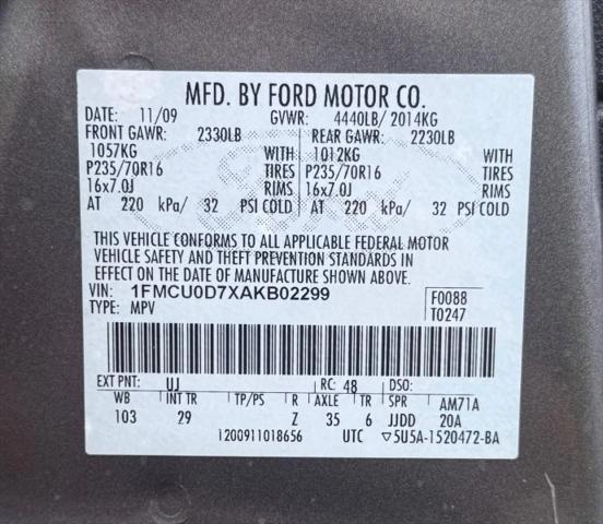 2010 Ford Escape XLT