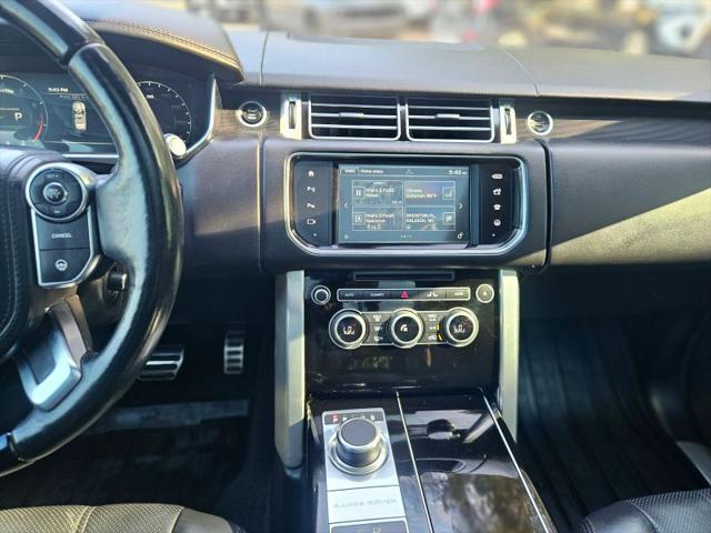2016 Land Rover Range Rover 5.0L V8 Supercharged