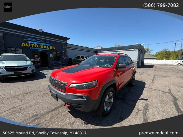 2019 Jeep Cherokee Trailhawk 4x4 for sale in Shelby Township, MI