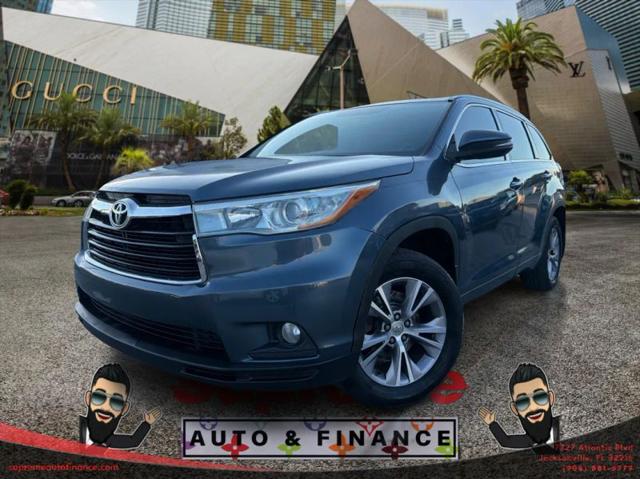 2015 Toyota Highlander XLE V6 for sale in Jacksonville, FL