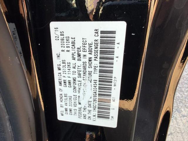 2016 Honda Accord Touring