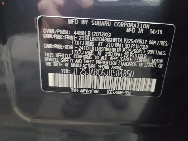 2018 Subaru Forester 2.5i