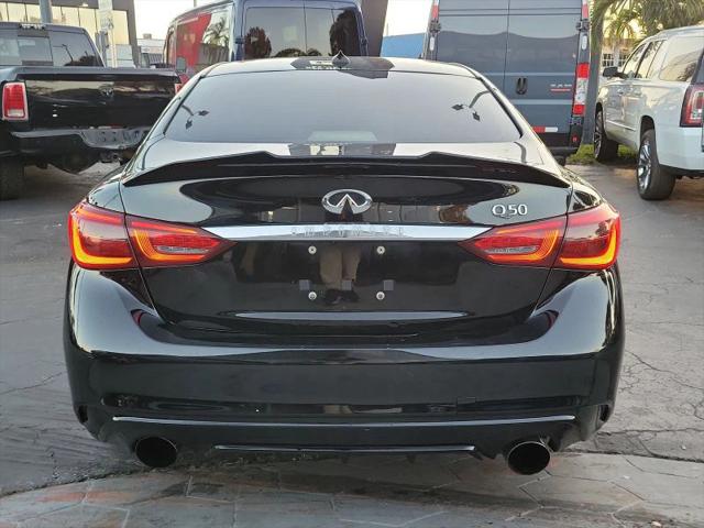 2018 INFINITI Q50 3.0t LUXE