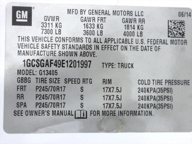 2014 Chevrolet Express Work Van