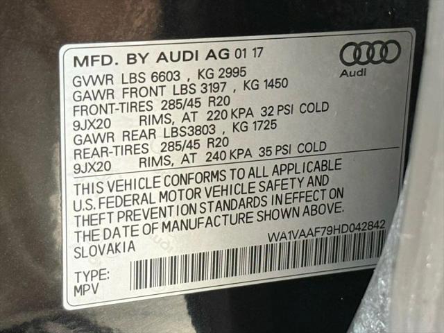2017 Audi Q7 3.0T Premium