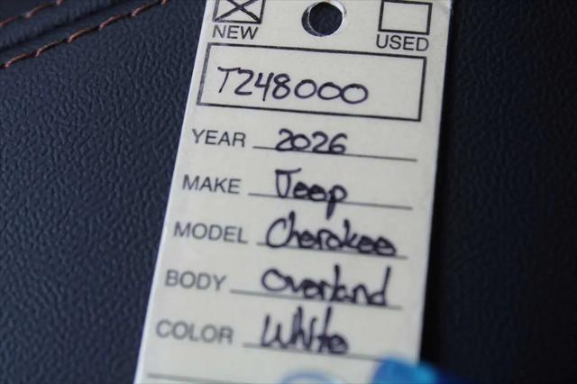 2026 Jeep Cherokee Overland 4x4