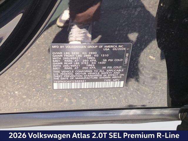 2026 Volkswagen Atlas SEL Premium R-Line