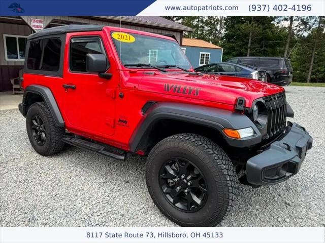 2021 Jeep Wrangler Willys Sport 4x4 for sale in Hillsboro, OH