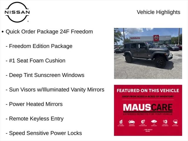 2020 Jeep Wrangler Freedom 4x4