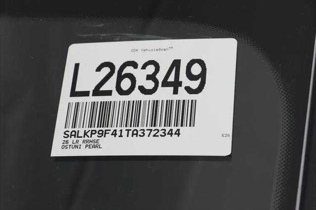 2026 Land Rover Range Rover P550e SE