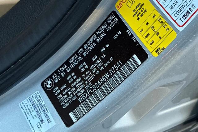 2008 BMW X3 3.0si