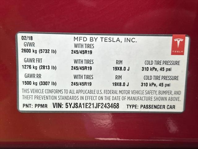 2018 Tesla Model S 100D