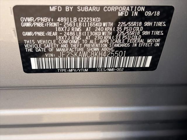 2019 Subaru Forester Touring