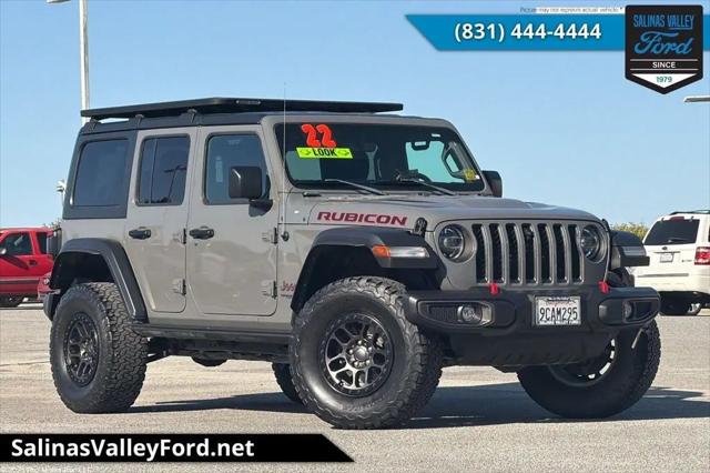 2022 Jeep Wrangler Unlimited Rubicon 4x4 for sale in Salinas, CA