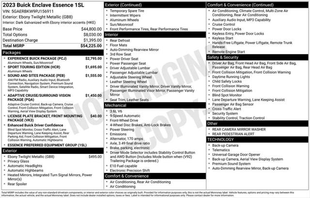 2023 Buick Enclave Essence FWD