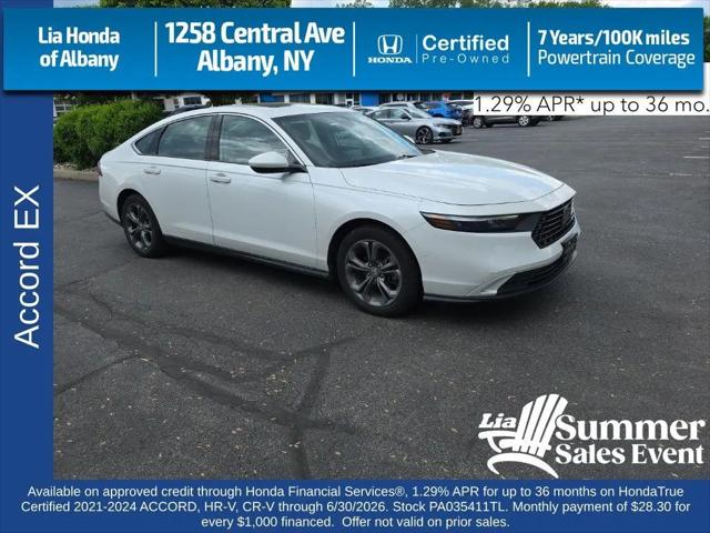 2023 Honda Accord EX for sale in Albany, NY
