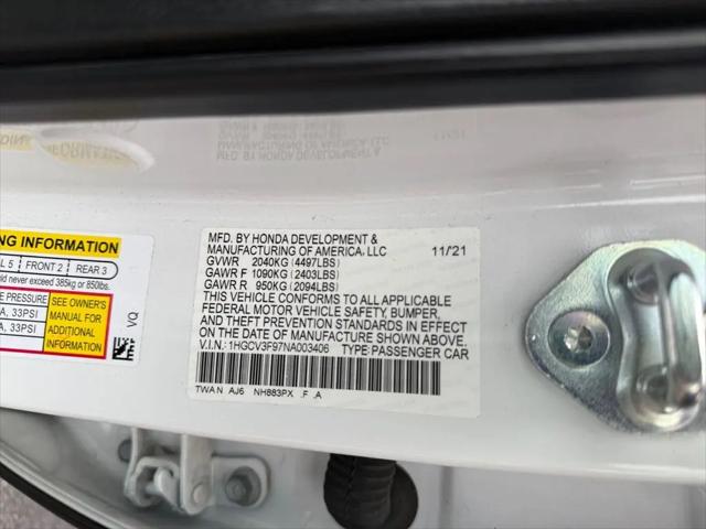 2022 Honda Accord Hybrid Touring